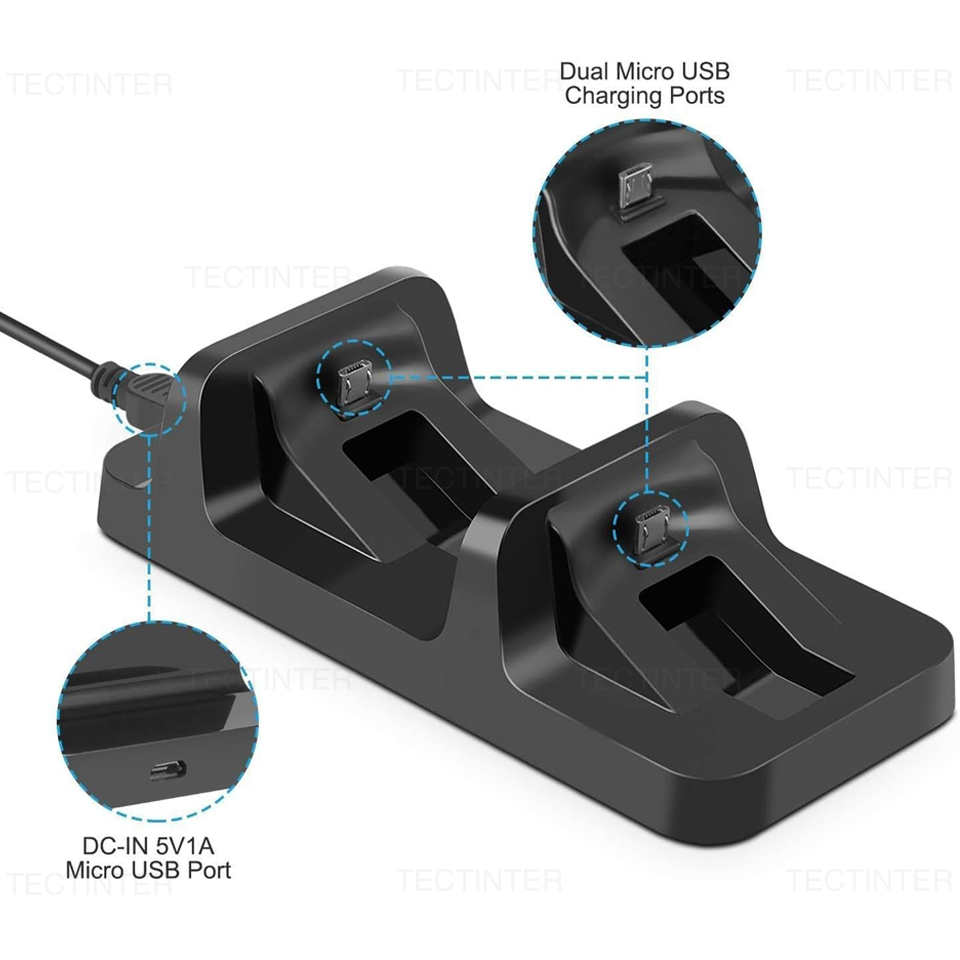 Dual Charger Dock Station For  - Gaming Console In Tv recension och pris