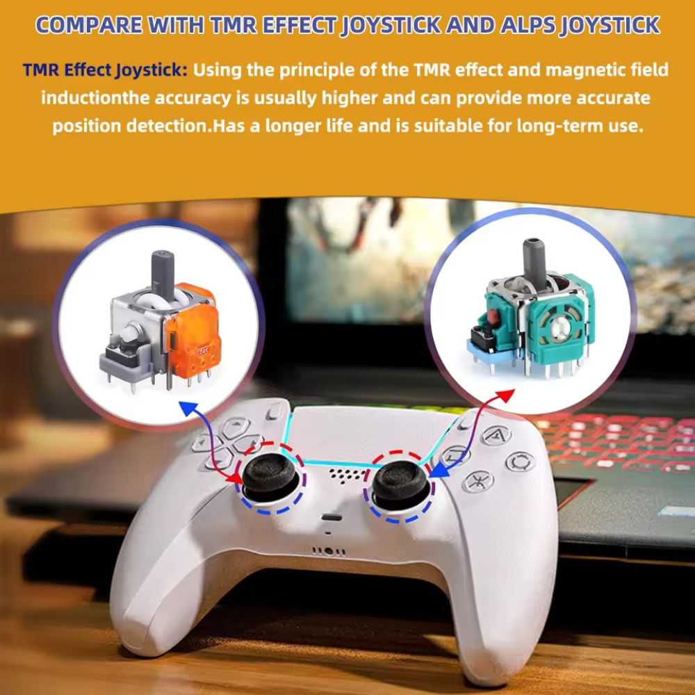 2-10Pcs Replacement TMR Effect - Gaming Console In Tv recension och pris