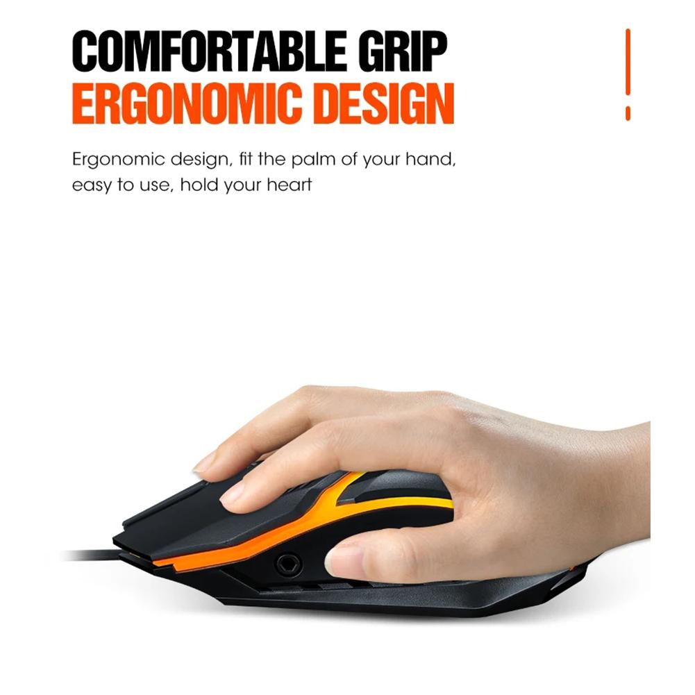 USB Wired Gaming Mouse 1000 DP - Gaming Console Buttons recension och pris