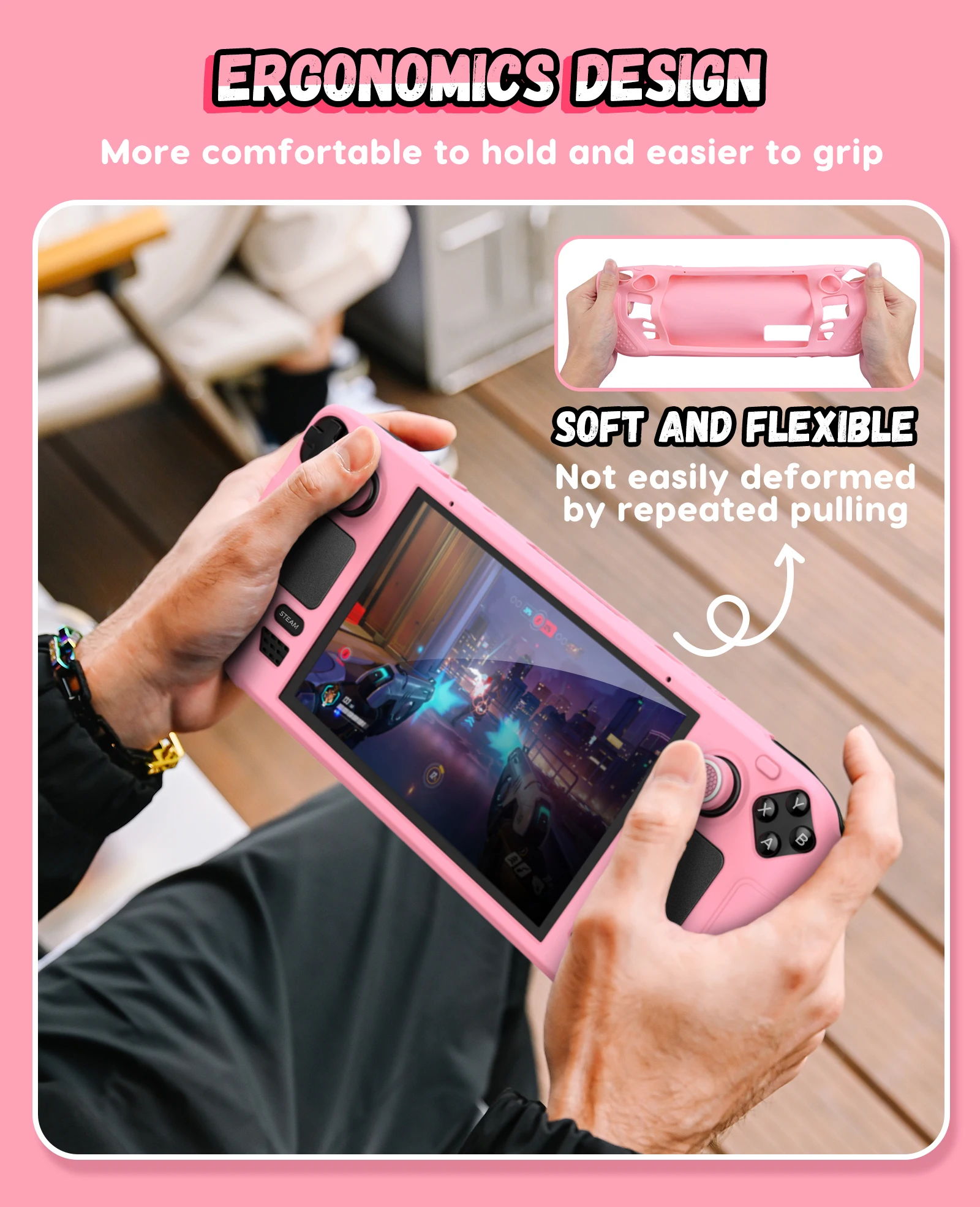 IINE Protective Case For Steam - Gaming Console All recension och pris