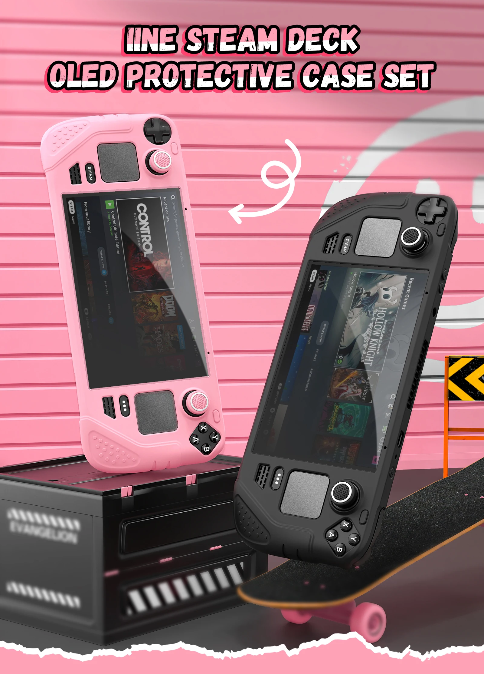 IINE Protective Case For Steam - Gaming Console All recension och pris