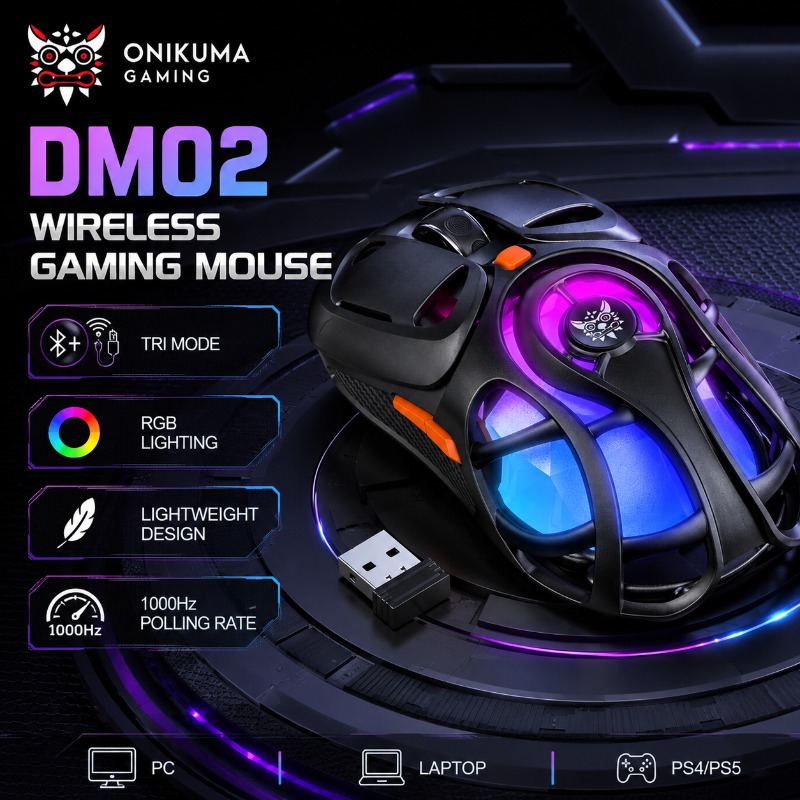 ONIKUMA DM02 Wireless Gaming M - Gaming Console Buttons recension och pris